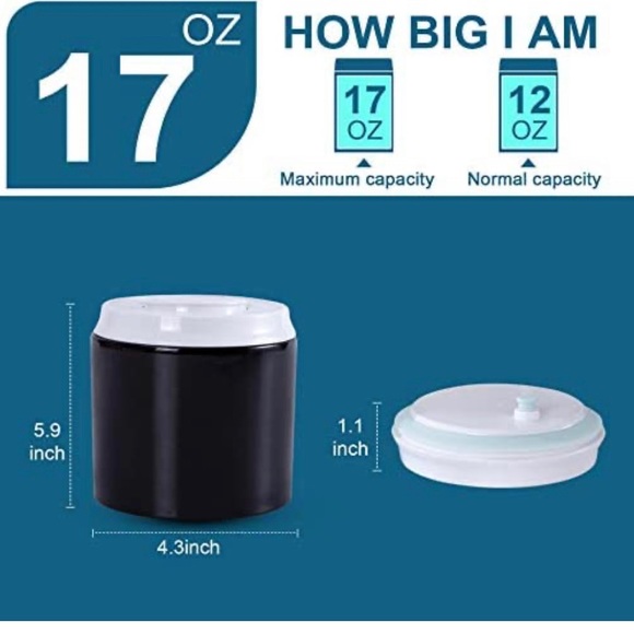 Ceramic Food Storage Container NWT - Picture 4 of 6